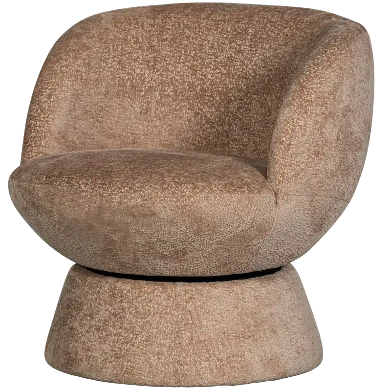 BePureHome Shuffle draaifauteuil naturel