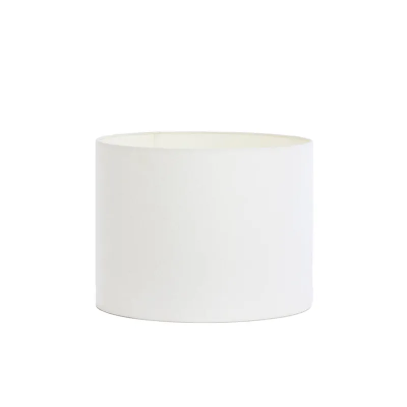 Light & Living lampenkap Livigno Ø50x38cm wit