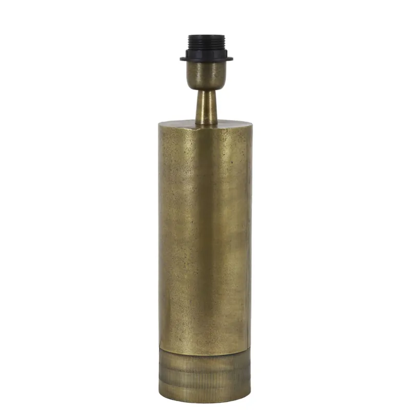 Lamp base ?10x33 cm SAVI raw antique bronze