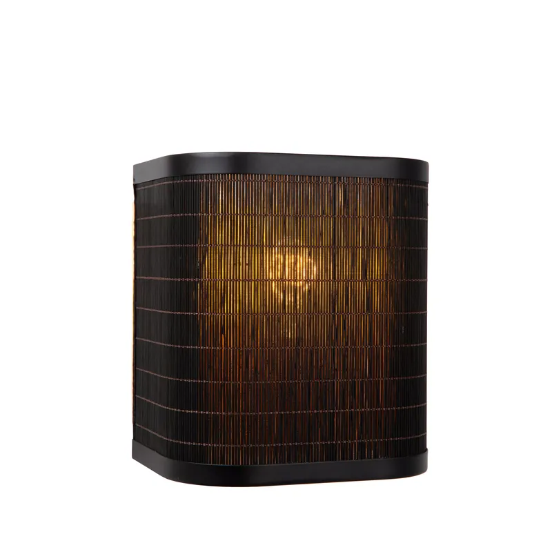 Lucide Tagalog wandlamp 1xE27 zwart