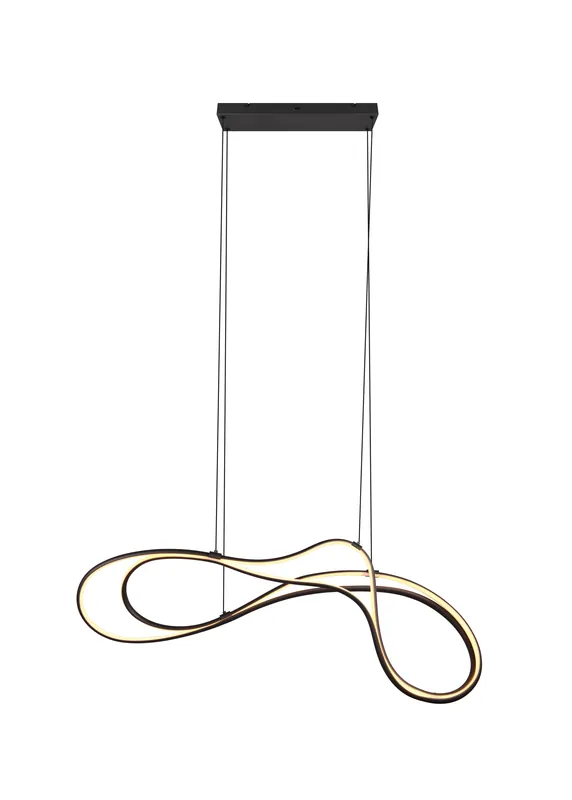 Trio Select hanglamp Nala mat zwart
