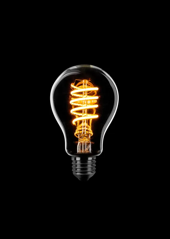 ETH Led Spiraal standaard A60 E27 6W 3 stappen dimtone sceneswitch van 2200k-2400k-2700k Helder 110+260+550L