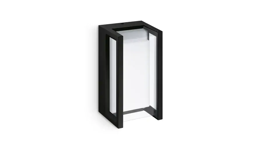Philips LED wandlamp Pyrona buiten 12W zwart