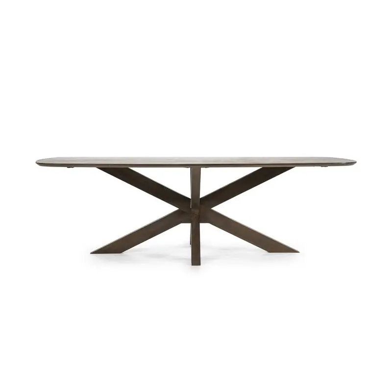 Eleonora Eettafel Nikki 200x100 bruin