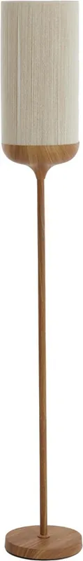 Light & Living Vloerlamp Ø23x159 cm DANIA houtprint naturel+ crème