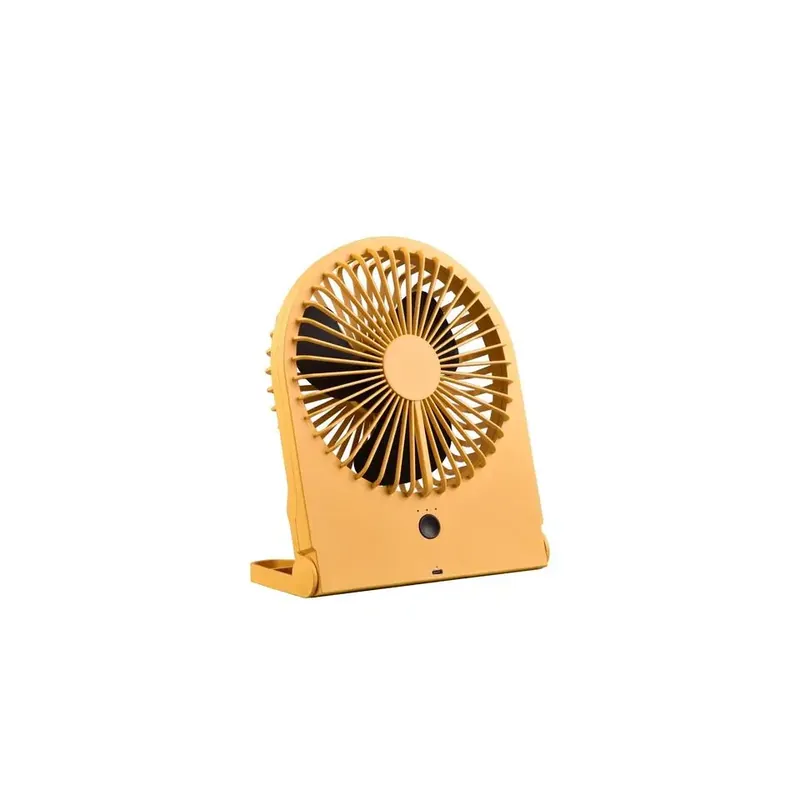 Trio Breezy tafelventilator geel