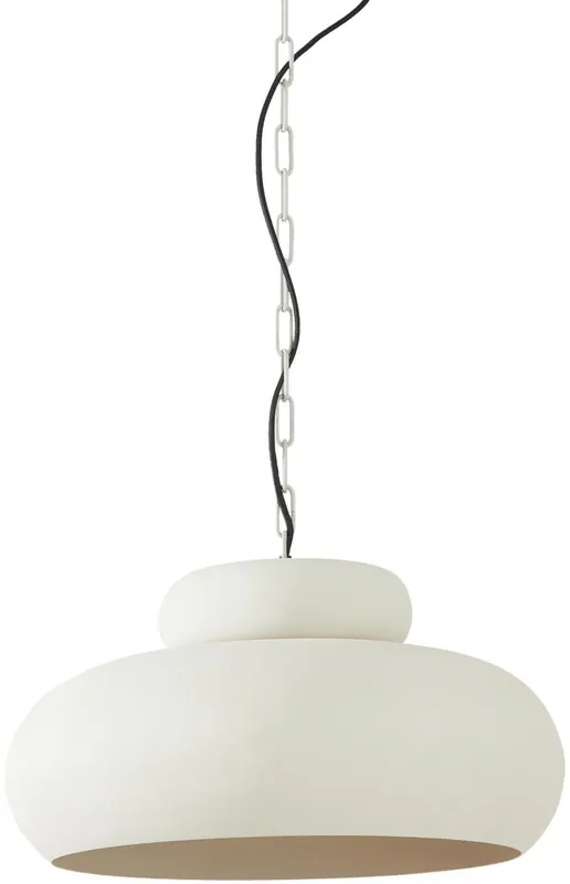 Light & Living hanglamp Neiva Ø46cm wit