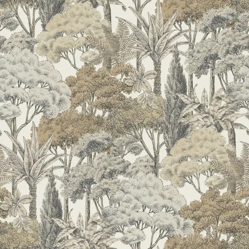 Dutch Wallcoverings Karuna vliesbehang beige