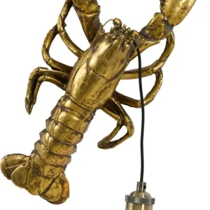 Light & Living Wandlamp Lobster Brons