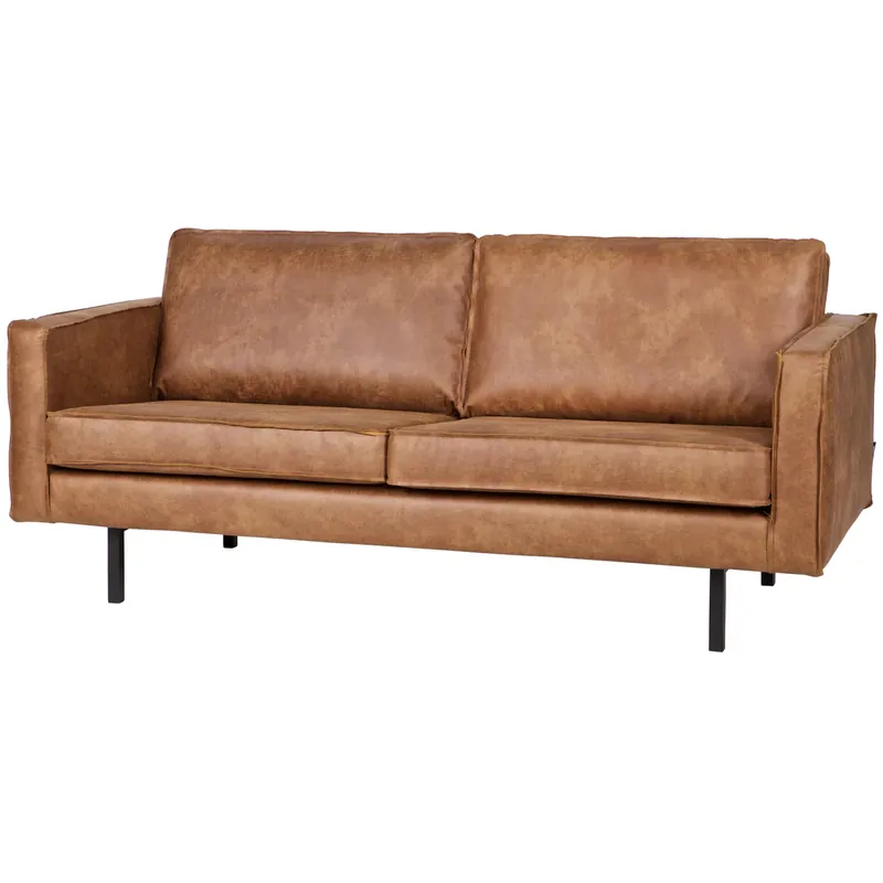 BePureHome Rodeo bank 2,5-zits cognac