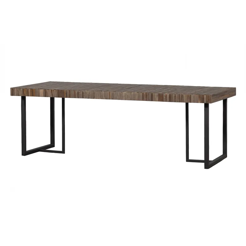WOOOD Maxime eettafel recycled hout naturel 200x90cm