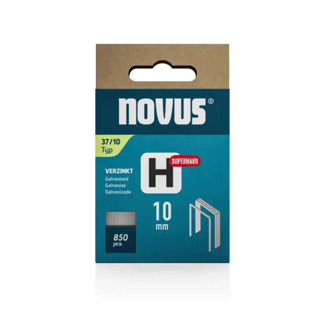 Novus dundraad nieten H 37/10mm (1000 stuks)