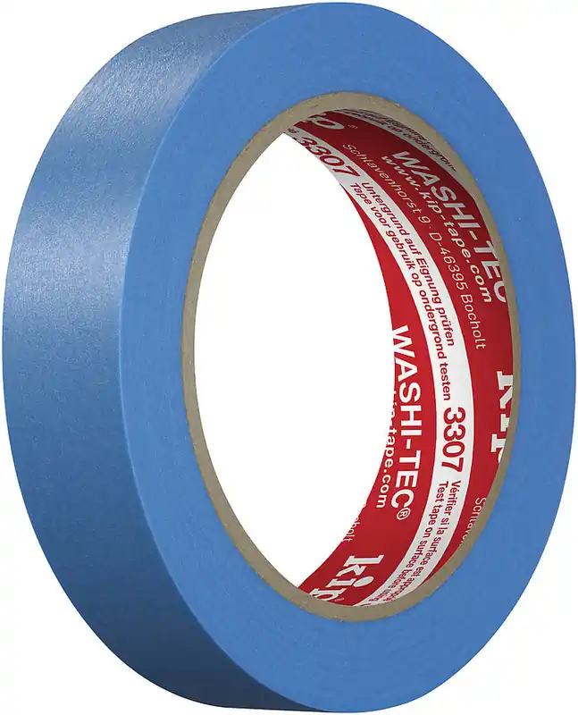 Kip 3307 Smooth-Tec tape 24mm voor buiten blauw