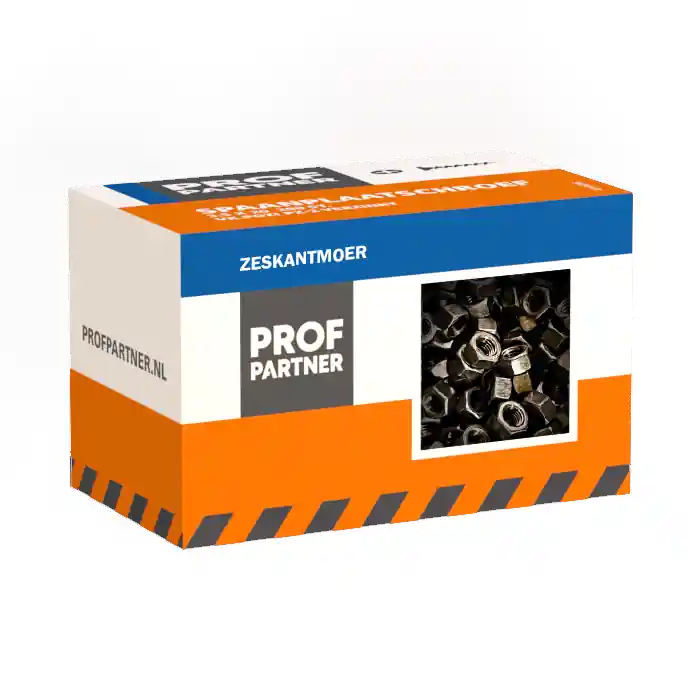 Profp. ZESKANTMOER M 8 DIN934-8 VERZ