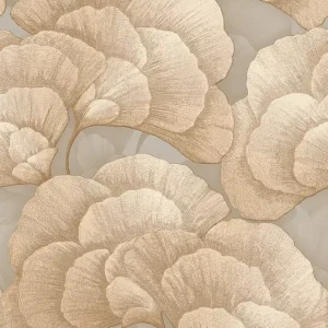 Dutch Wallcoverings Renaissance 2 vliesbehang groen/goud