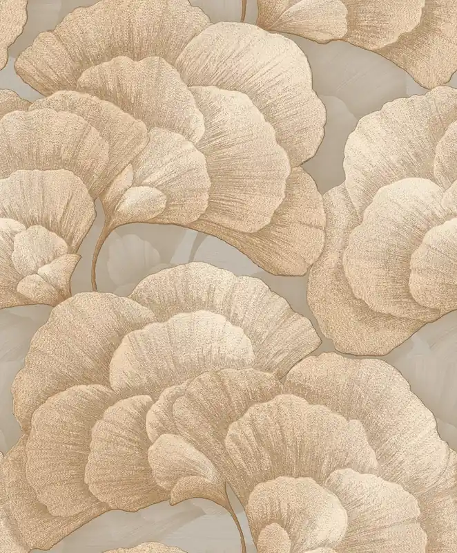 Dutch Wallcoverings Renaissance 2 vliesbehang groen/goud