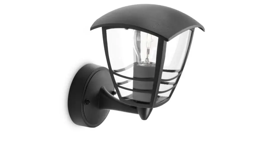 Philips Creek wandlamp buiten zwart