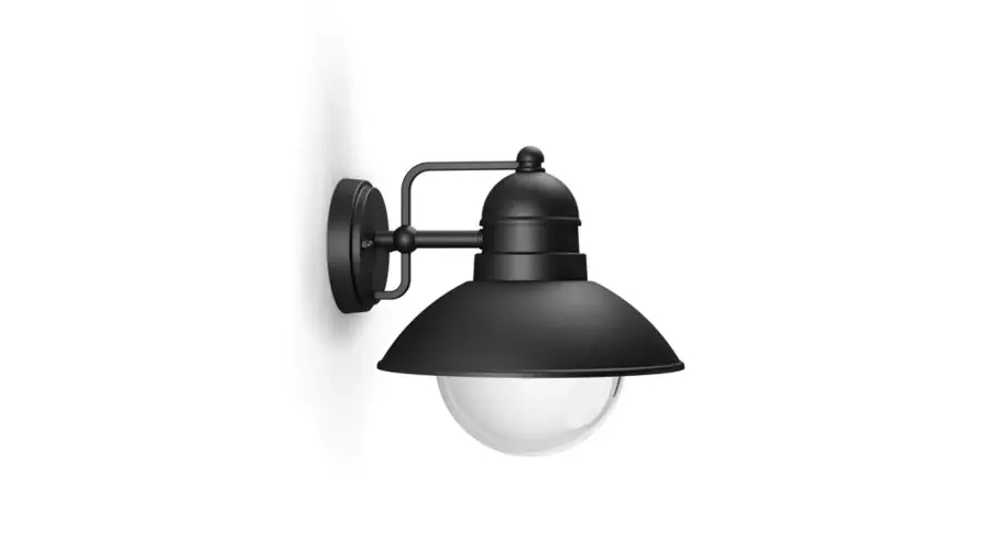 Wandlamp Philips Hoverfly zwart 1x60W 230V