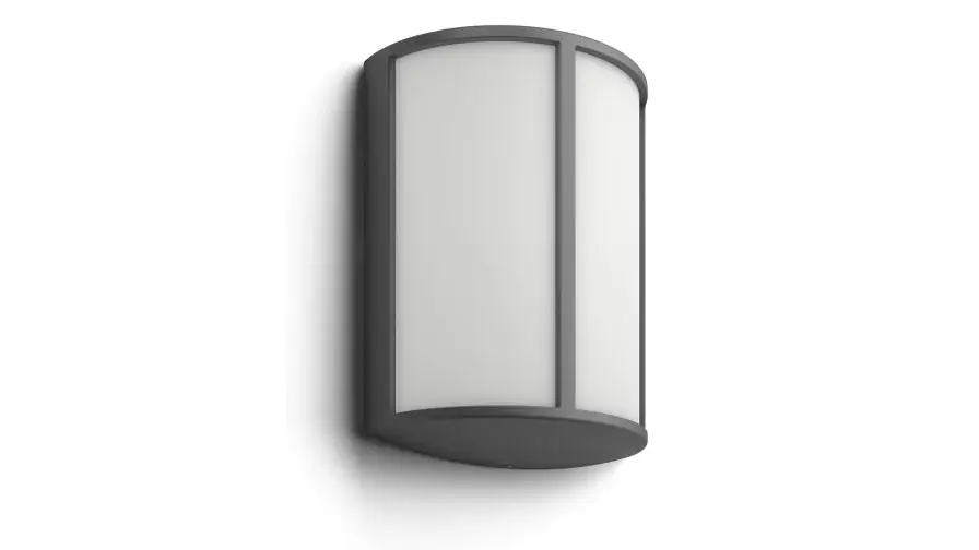 Wandlamp Philips Stock antraciet 1x6W 230V