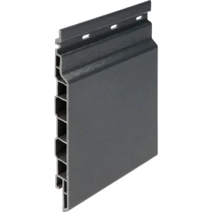 Keralit sponningdeel 143mm antraciet 6 meter