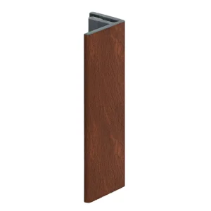Keralit eindprofiel 17mm golden oak 4 meter