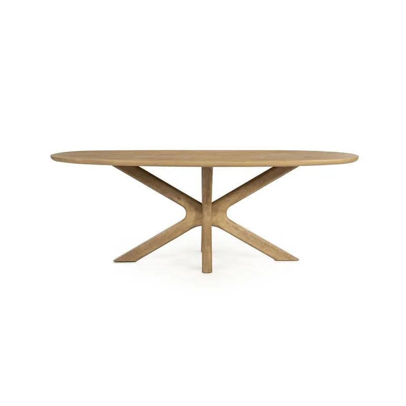 Eleonora eettafel Tycho 210x110cm - naturel