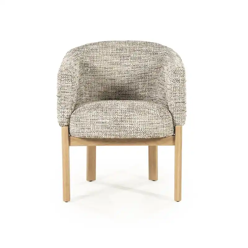 Eleonora eetkamerstoel Micha - taupe Nori