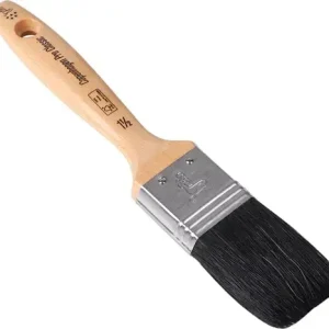Copenhagen Pro Classic platte kwast zwart chinees varkenshaar maat 1 1/2