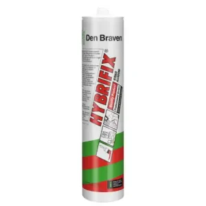 Zwaluw Hybrifix lijmkit zwart 290ml