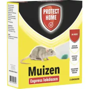 Protect Home Express muizenmiddel - 2 stuks