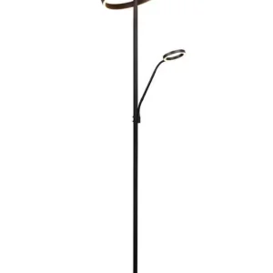 Trio vloerlamp Willis mat zwart