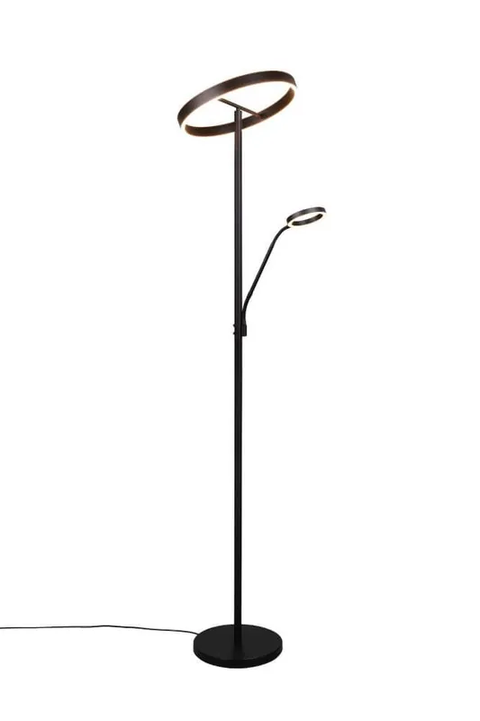 Trio vloerlamp Willis mat zwart