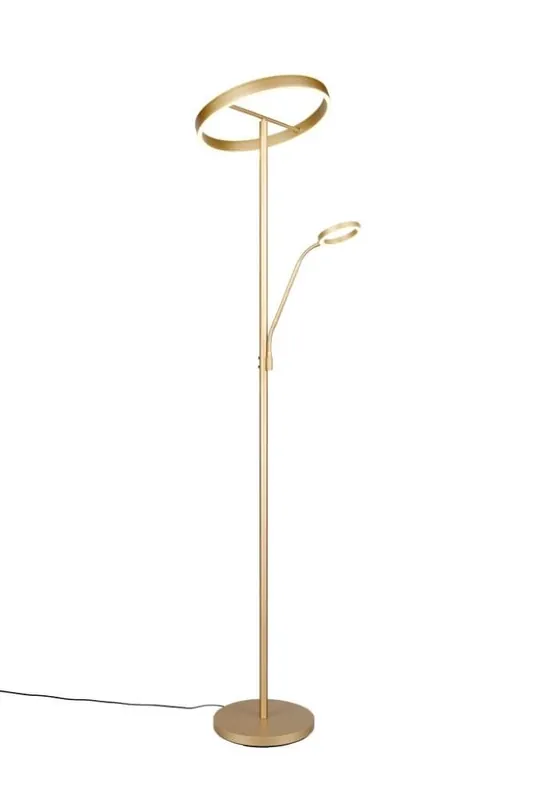Trio vloerlamp Willis goud