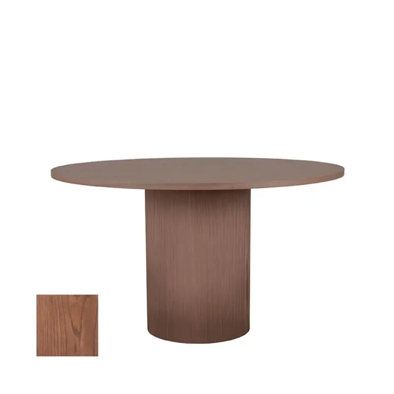 LABEL51 Eetkamertafel Oliva walnoot 130 cm