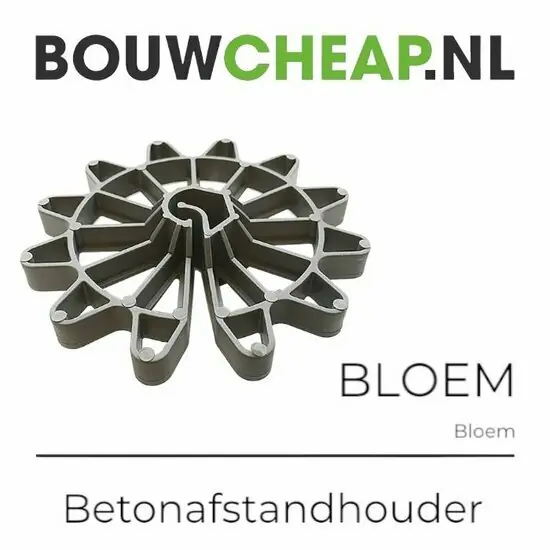 Betonafstandhouder bloem 35mm (200st)