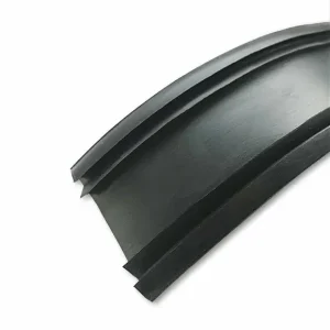 EPDM voegband - ZWART - Dubbele lip - 45mm x 1 meter