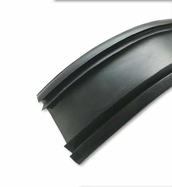EPDM voegband - ZWART - Dubbele lip - 45mm x 1 meter