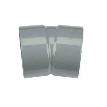 Pvc bocht 110mm 15° twee keer lijmmof