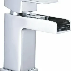 Waterval Wastafelkraan "Spout" Chroom