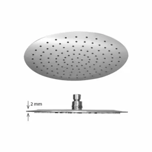 Regendouche Kop "Ultra Thin "30cm Rond