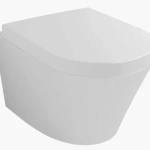 Wandcloset "Standaard Rimfree" 55cm incl. Zitting
