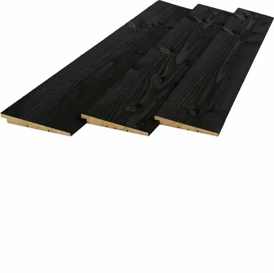 Zweeds Rabat Zwart 4.2MTR