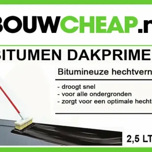 Dakprimer bituum 2,5 ltr blik