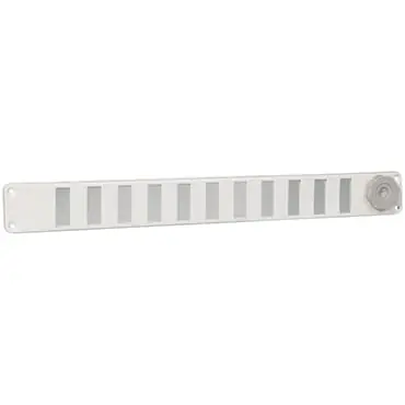 Schuifrooster aluminium 370x40mm