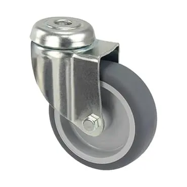 Rubberband zwenkwiel gat 50mm