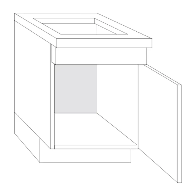 BribusGootsteenkast eco 1 wit 50x87x57cm FSC