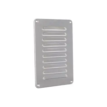 Schoepenrooster aluminium