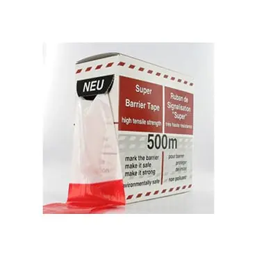 Afzetlint rood/wit