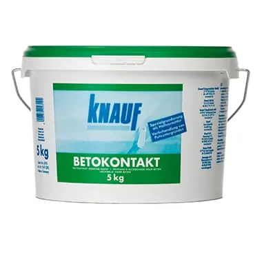 KnaufKnauf betokontakt voorstrijk