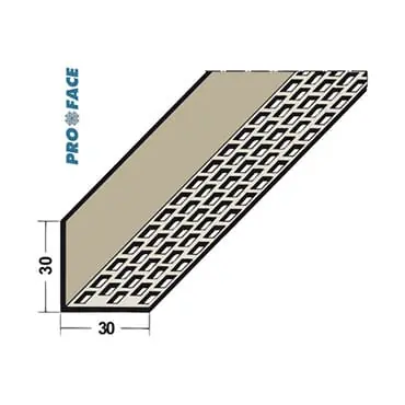 ProfaceVentilatieprofiel pvc zwart 250cm